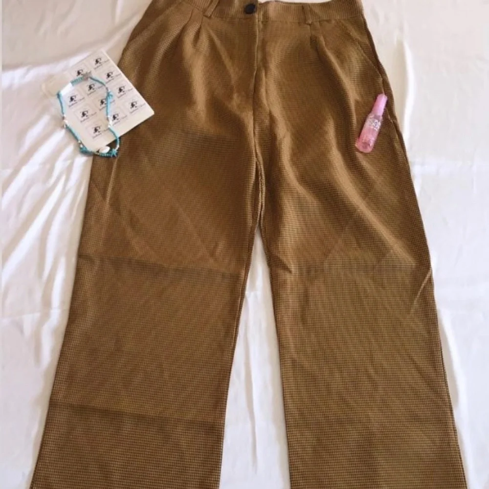 High waisted checked trouser - Picture 2 of 4